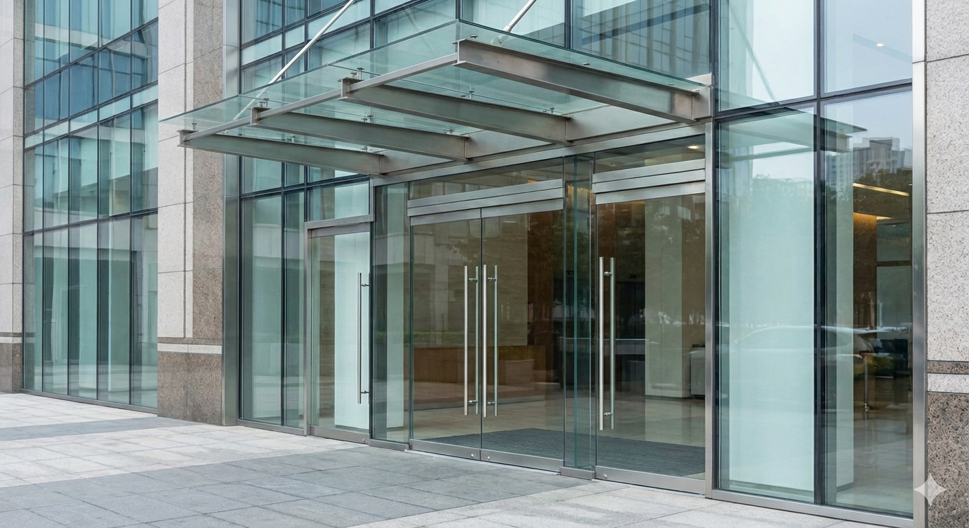 Вироби зі скла та нержавіючої сталі